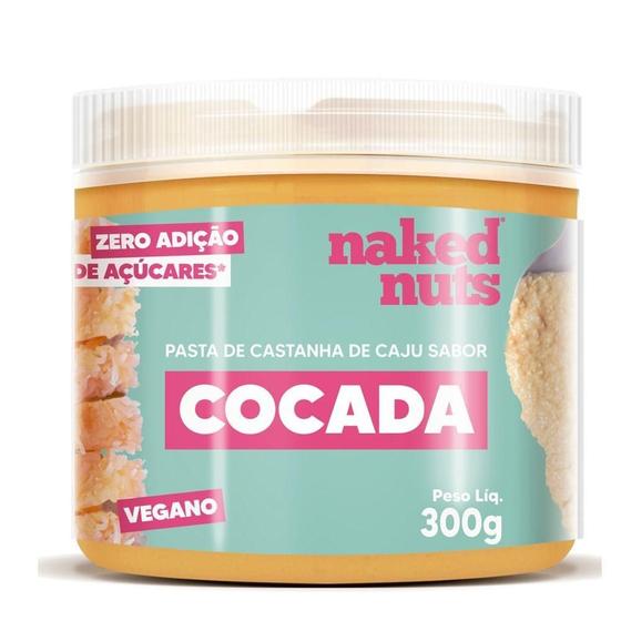 Imagem de Pasta De Castanha De Caju Com Cocada Naked Nuts 300G