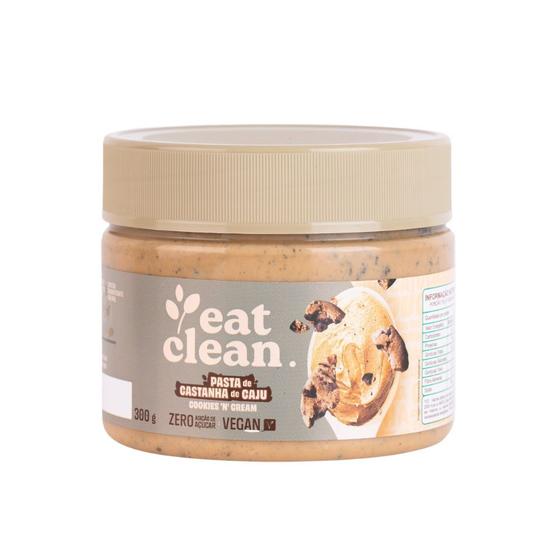 Imagem de Pasta de Castanha de Caju Eat Clean Sabor Cookies e Cream 300g