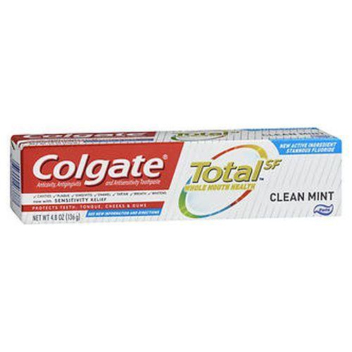 Imagem de Pasta de dente Colgate Total SF anticavitária-antigengivite e antissensibilidade 3,3 onças da Colgate (pacote com 2)