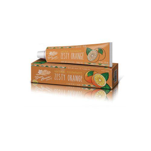 Imagem de Pasta de dente natural Zesty Orange 2,5 fl oz da Green Beaver (pacote com 2)