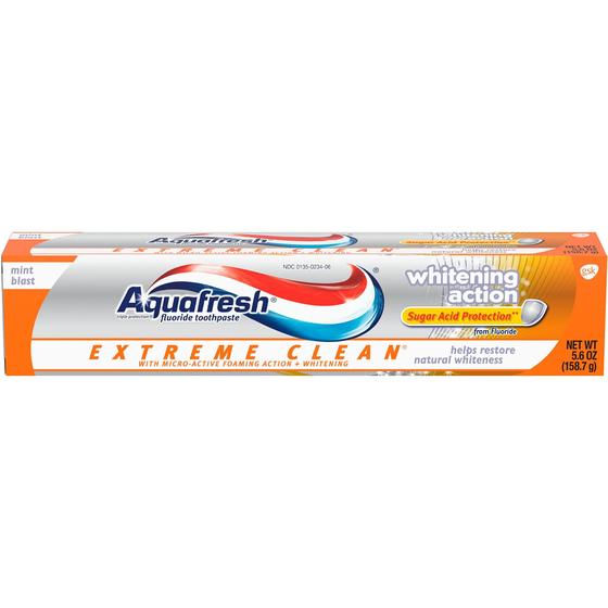 Imagem de Pasta de Dentes Aquafresh Extreme Clean Whitening - 165ml