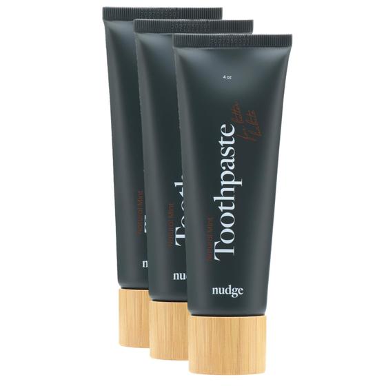 Imagem de Pasta de Dentes Nudge Nano Hydroxyapatite com Vitamina E - Kit com 3 Unidades (120ml cada)