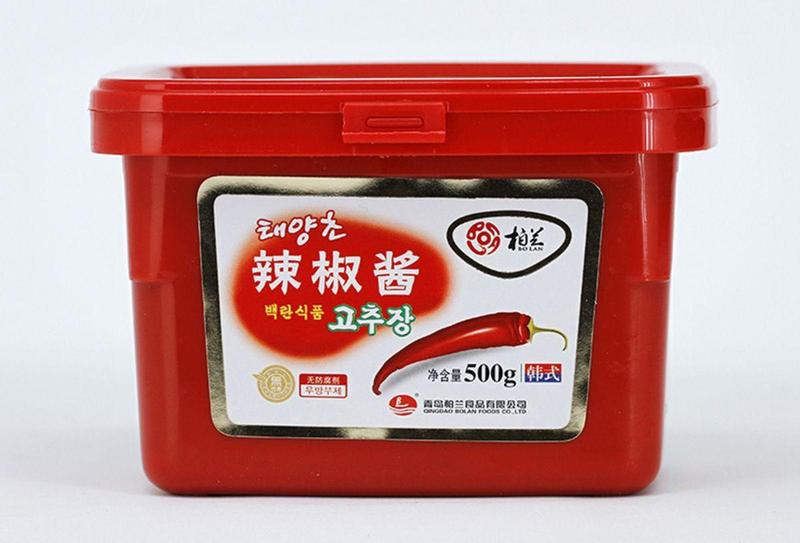 Imagem de Pasta De Pimenta Korean Style Gochujang Hot 500g - Qingdao