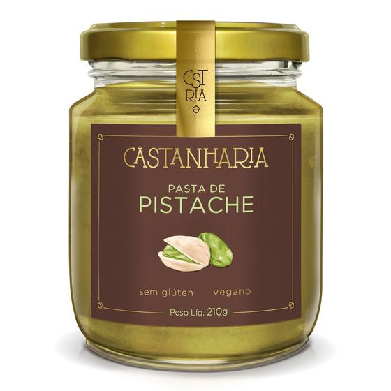Imagem de Pasta de Pistache Natural Castanharia 210g