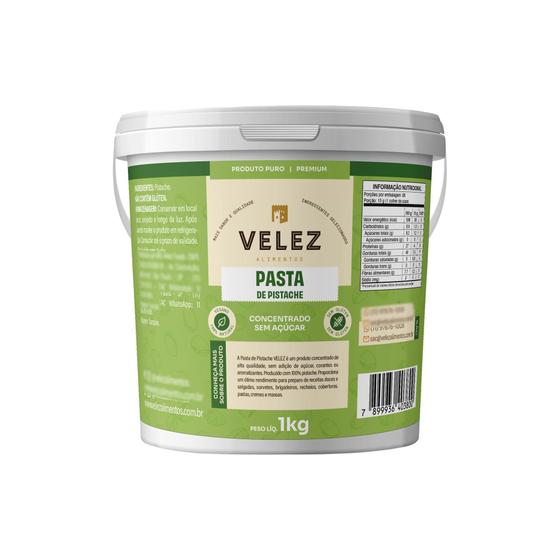 Imagem de Pasta De Pistache Velez 1Kg