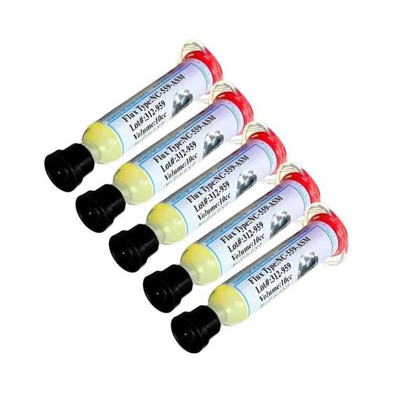 Imagem de Pasta de Solda Sem Limpeza Amtech - Flux Mate NC 559 RMA 223 Kingbo 218 BGA QuickChip