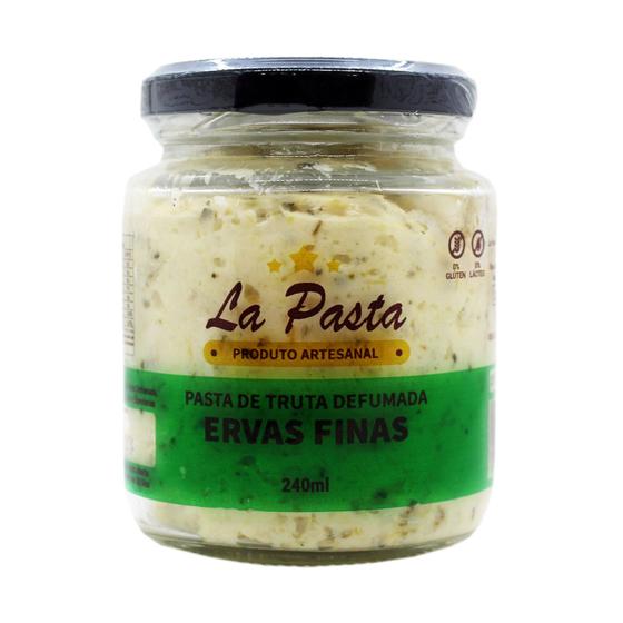 Imagem de Pasta de truta defumada com ervas finas pote 240ml la pasta