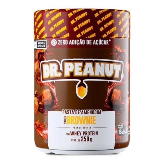 Imagem de Pasta Dr Peanut de Amendoim 250g Deliciosa Nutritiva Sabores