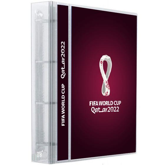 Pasta Fichário Álbum Troca Figurinhas Copa Mundo Qatar Catar + 10 Folhas Yes Menor preço em Pasta Fichário Álbum Troca Figurinhas Copa Mundo Qatar Catar + 10 Folhas Yes