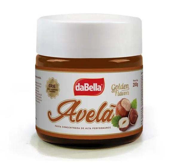 Imagem de Pasta Golden Flavors Sabor Avelã Dabella 200G