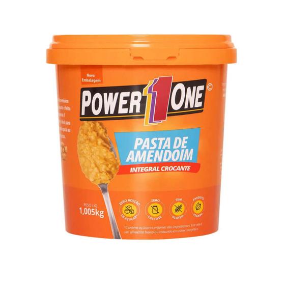 Imagem de Pasta Integral Amendoim - (1,005 Kg) - Power1One