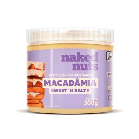 Imagem de Pasta Mix de Nuts Macadâmia Naked Nuts 300g