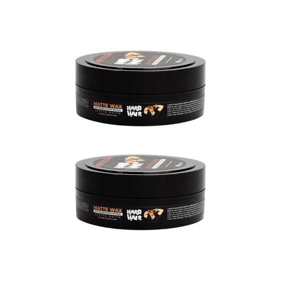 Imagem de Pasta Modelado Matte Wax Hard Hair 80G-Kit C/2Un