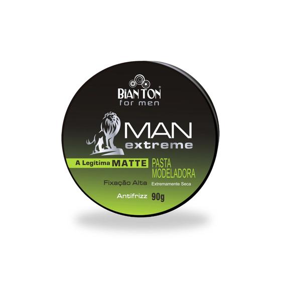 Imagem de Pasta Modeladora Legítima Matte Seca 90 Gr - Bianton For Men