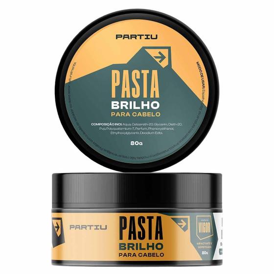 Imagem de Pasta Modeladora Para Cabelo Efeito Brilho 80G Vigor Partiu