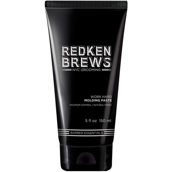 Imagem de Pasta Modeladora Redken Brews, 5 Fl. Oz. para Todos Tipos Cabelo c/ Alta Fixação e Acabamento Natural