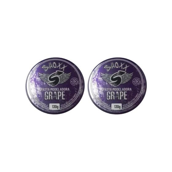 Imagem de Pasta Modeladora Shoxx Grape 130G - Kit C/2Un