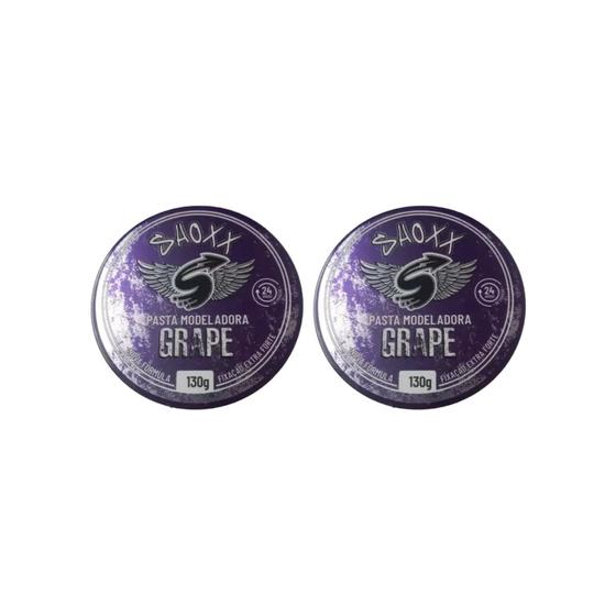 Imagem de Pasta Modeladora Shoxx Grape 130g - Kit C/2un