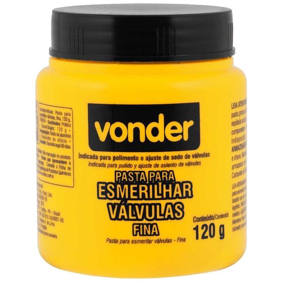 Imagem de Pasta para Esmerilhar Válvulas Fina 120 Gramas - 1298120000 - VONDER