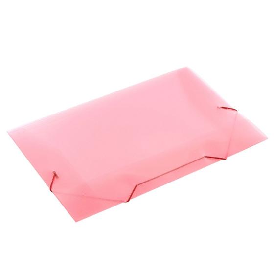 Imagem de Pasta Plástica c/Aba e Elástico Mini Rosa Pct c/10 un - Acp