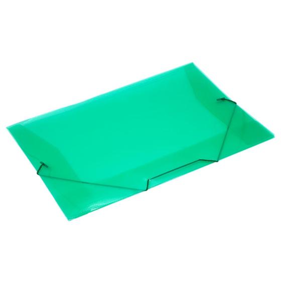 Imagem de Pasta Plástica c/Aba e Elástico Ofício Verde Pct c/10 Un - Acp