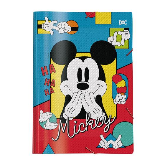 Imagem de Pasta Plastica Mickey A4 Aba Com Elastico Dac