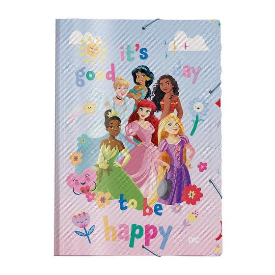 Imagem de Pasta Plastica Princesas A4 Aba Com Elastico Dac