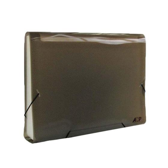 Imagem de Pasta Sanfonada A4 12 Div 1027 Fume Acp