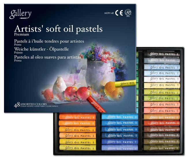 Imagem de Pastéis a Óleo Mungyo Gallery - 48 Cores - Profissionais