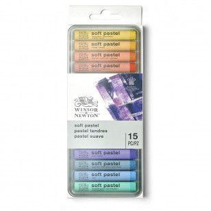 Imagem de Pastel Seco Soft Winsor & Newton 15 cores