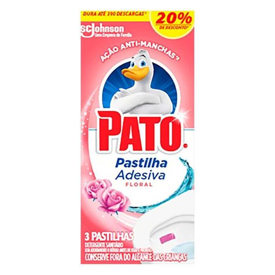 Imagem de Pastilha Adesiva Pato Floral 8 Embalagens com 3 Unidades