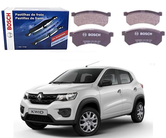 Imagem de Pastilha bosch freio dianteiro solido renault kwid 1.0 2017 a 2019