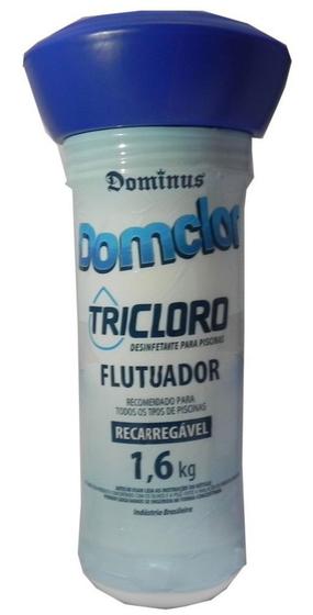 Imagem de Pastilha de Cloro Flutuador Domclor - 1,6kg