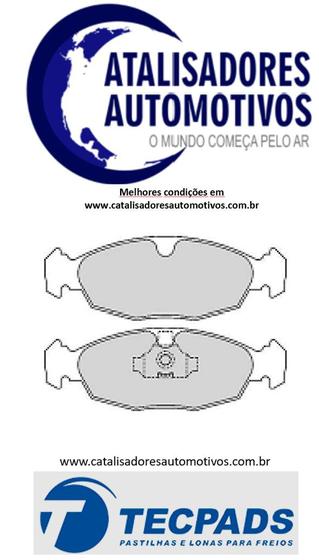 Imagem de Pastilha de freio Chevrolet CELTA 1.0 - 2000 2001 2002 2003 2004 2005 2006 2007 2008 2009  Original- TECPADS 5184 (SYL1097)