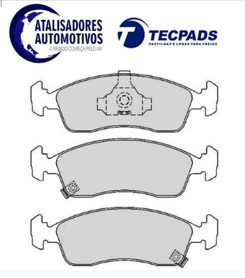 Imagem de Pastilha de Freio Dianteira CHEVROLET Cobalt 1.8 AT (PCD) (com ABS) 2019 2020 2021... Em diante. Cobalt 1.8 Elite, LTZ (com ABS) 2017 2018 2019 2020 2