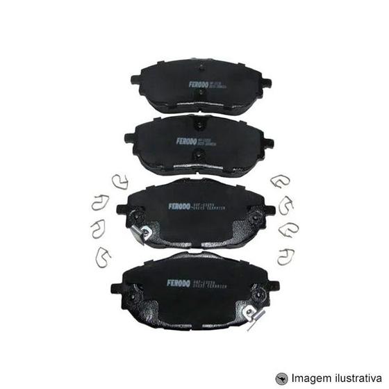 Imagem de Pastilha de Freio Dianteira Corolla 1.8 XLI / 2.0 Altis / 2.0 com alarme sonono  com Anti Ruido