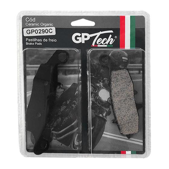 Imagem de Pastilha de Freio Dianteira GP TECH 0290C para Suzuki GS 500E D 2004 em diante