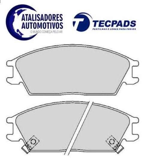 Imagem de Pastilha de Freio Dianteira HYUNDAI Excell 1985 1986 1987 1988 1989 1990 1991 1992 1993 1994 1995 1996 1997. S Coupe 1.5 1991 1992 1993 1994 1995 1996