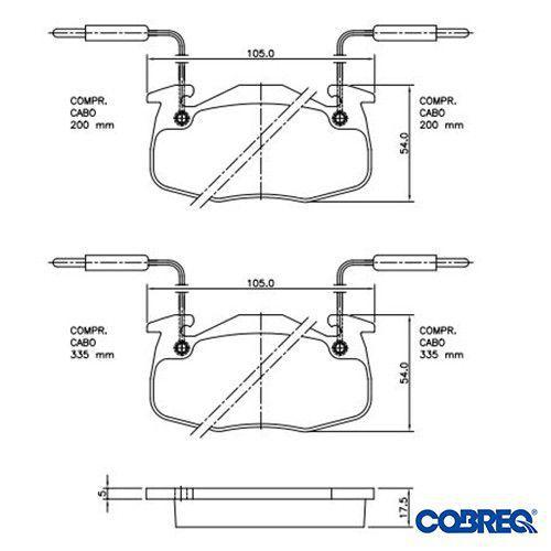 Menor preço em Pastilha de freio dianteira - peugeot 106 1991 a 1996 / peugeot 306 1993 a 1994 - n1147