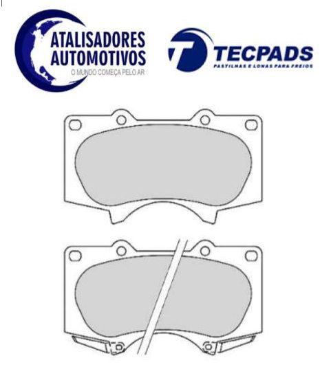 Imagem de Pastilha de Freio Dianteira TOYOTA Hilux 2.8 16V  Picape 2016 2017 2018 2019 2020... Em diante. Hilux 2.8 CD GR-S 2019 2020 2021 2022... Em diante - O