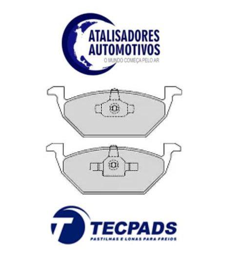 Imagem de Pastilha de Freio Dianteira VOLKSWAGEN Golf 1.6 1.8 2.0 (2.0 GLX 1997, 1998 em diante) 1999, 2000, 2001, 2002, 2003, 2004, 2005, 2006, 2007, 2008, 200