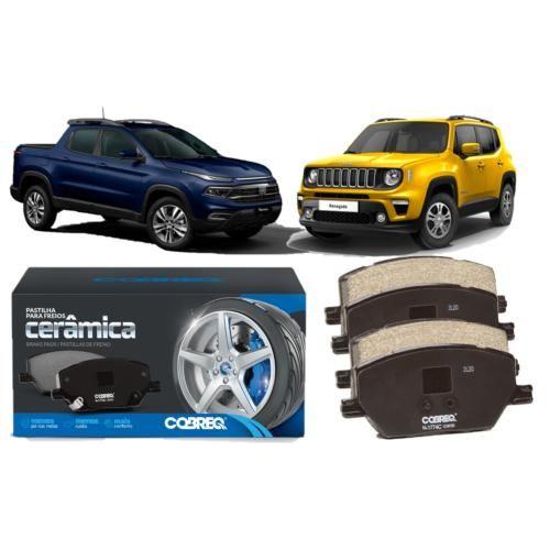 Imagem de Pastilha De Freio Jeep Renegade / Compass Fiat Toro Modelo Original