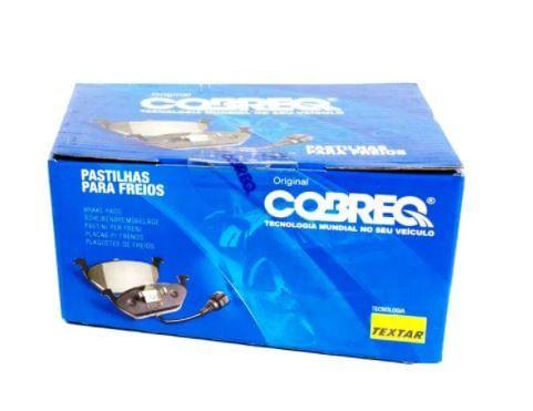 Imagem de Pastilha De Freio Parati G4 Santana Dianteira Cobreq N227 Sem Alarme Sistema Teves Jogo