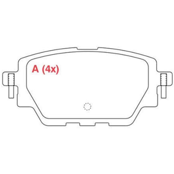 Imagem de Pastilha de Freio Peugeot 2008 2018 a 2024 WILLTEC PW1068