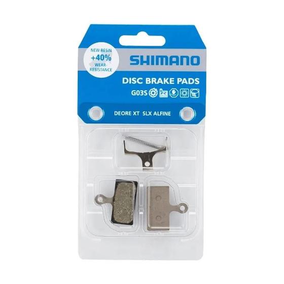 Imagem de Pastilha de freio resina shimano g03s com mola