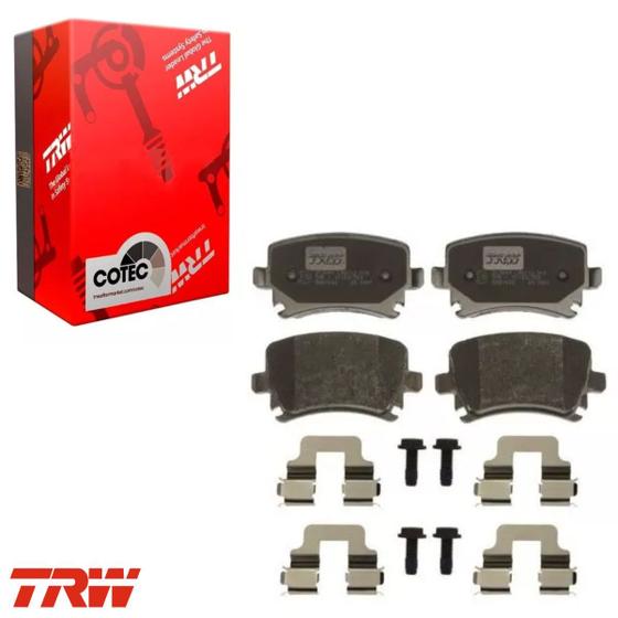 Imagem de Pastilha De Freio Traseira - Audi A3 2003 A 2012 / Audi A3 Conversivel 2008 A 2013 / Audi A3 Sportback 2004 A 2013 / Audi A4 2004 A 2008 / A4 Avant 20