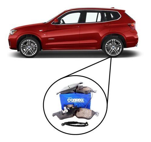 Imagem de Pastilha De Freio Traseira Bmw X3 Xdrive 20d 2014 Em Diante + Sensor