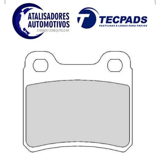 Imagem de Pastilha de Freio Traseira CHEVROLET Vectra 2.0 e 2.2 1993 1994 1995 1996. Calibra 2.0 1994 1995 1996 - ORIGINAL TEC5185 (SYL1080)