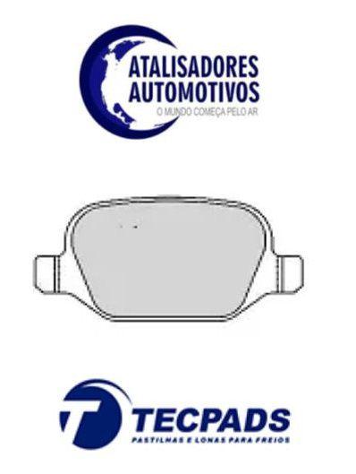 Imagem de Pastilha de Freio Traseira FIAT Bravo 2011, 2012, 2013, 2014, 2015, 2016, 2017, 2018, 2019, 2020 em diante. Original TECPADS5415 (SYL2181)