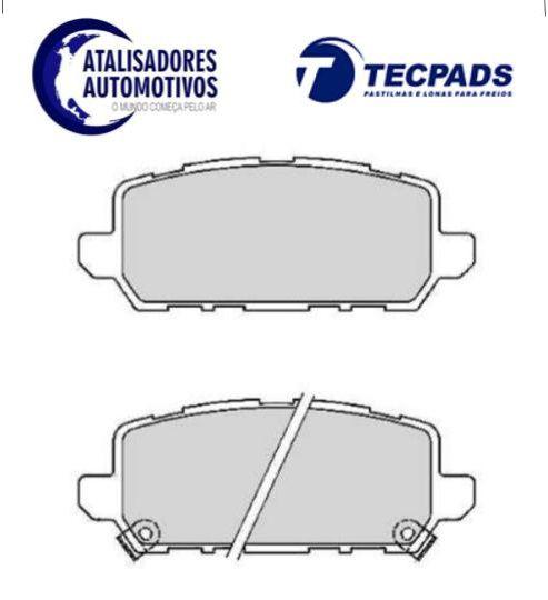 Imagem de Pastilha de Freio Traseira HONDA HRV 1.8 EX/EXL/LX/Touring 2015 2016 2017 2018 2019 2020... Em diante - ORIGINAL TEC5172 (SYL4255)